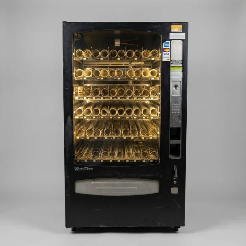 wurlitzer 1000 combo snack & drink vending machine